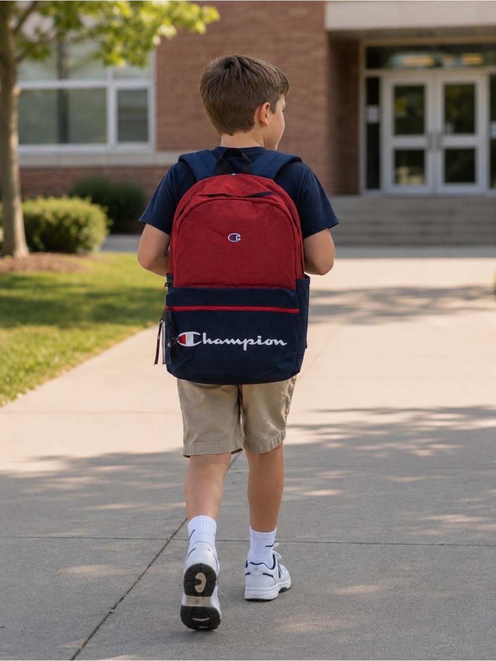 NWT Champion Manuscript Backpack-
Back to school